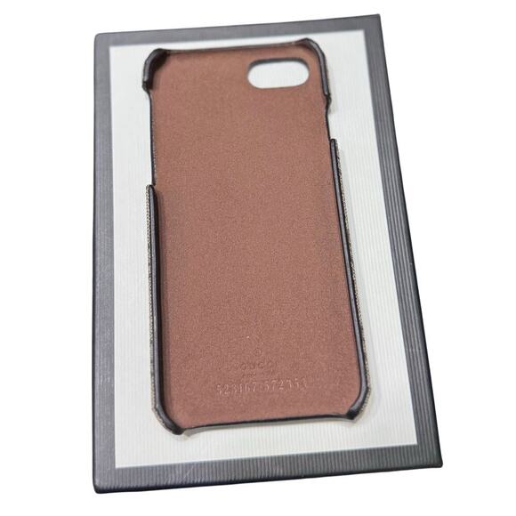 New Auth Gucci GG Supreme Monogram Ophidia iPhone 8 Plus Case Cover - Picture 3 of 9